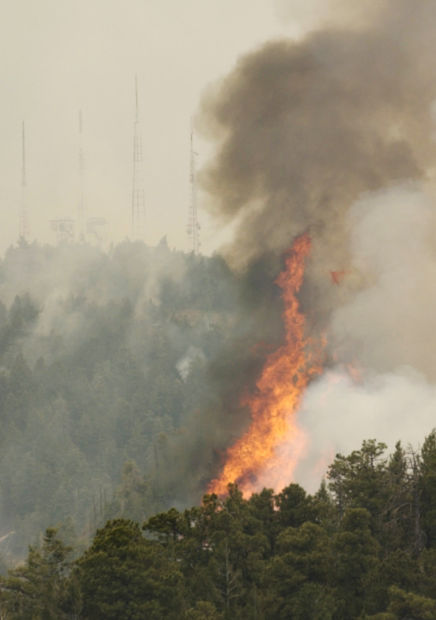 The Bullock Fire in 2002